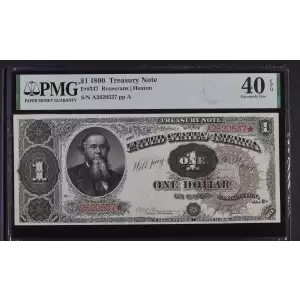 $1 1890 Large Brown Treasury or Coin Notes 347