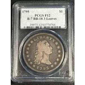 1795 $1 Flowing Hair, BB-18