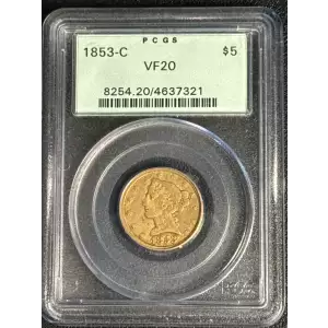 1853-C $5
