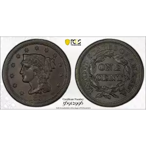 1857 1C Large Date, BN (2)