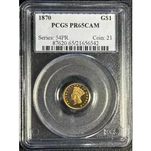 1870 G$1, CAM