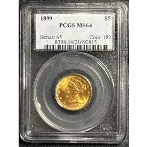 1899 $5