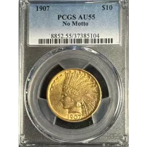 1907 $10 Indian