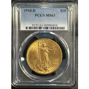 1910-D $20