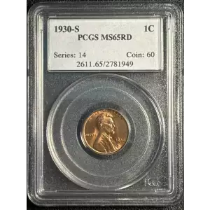 1930-S 1C, RD