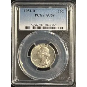 1934-D 25C