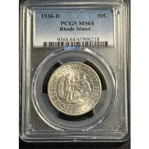 1936-D 50C Rhode Island
