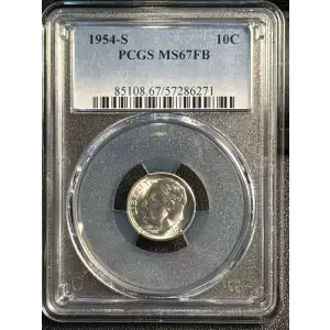 1954-S 10C, FB