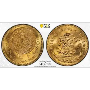 1959 20 Peso New Die Restrike (2)