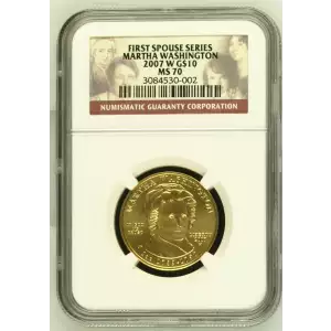 2007 MARTHA WASHINGTON FIRST SPOUSE SERIES (2)