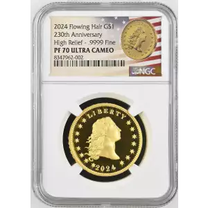 2024 Flowing 230th Anniversary High Relief - .9999 Fine ULTRA CAMEO (2)