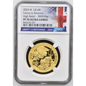 2024 W Liberty & Britannia High Relief - .9999 Fine ULTRA CAMEO (2)