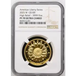 2025 W High Relief - .9999 Fine American Liberty Series ULTRA CAMEO (2)