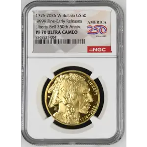 1776-2026 W .9999 Fine-Early Releases Liberty Bell 250th Anniv. ULTRA CAMEO (2)