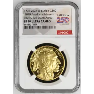 1776-2026 W .9999 Fine-Early Releases Liberty Bell 250th Anniv. ULTRA CAMEO (2)