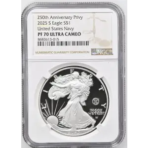 2025 S United States Navy 250th Anniversary Privy ULTRA CAMEO (2)