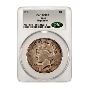 1921 Peace $1 High Relief (2)