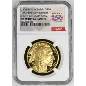 1776-2026 W .9999 Fine-Early Releases Liberty Bell 250th Anniv. ULTRA CAMEO (2)