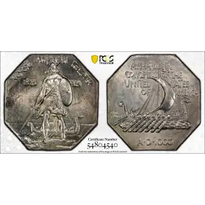 1925 AR Medal Norse American, Thick (2)