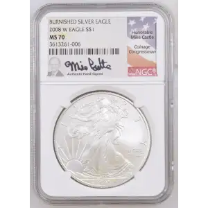 2008 W BURNISHED SILVER EAGLE (2)