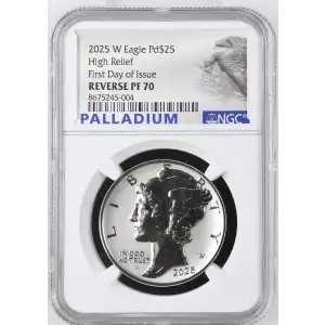 2025 W High Relief First Day of Issue (2)