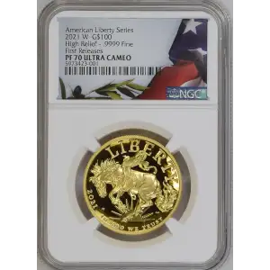 2021 W High Relief - .9999 Fine First Releases American Liberty Series ULTRA CAMEO (2)