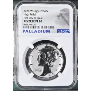 2025 W High Relief First Day of Issue (2)