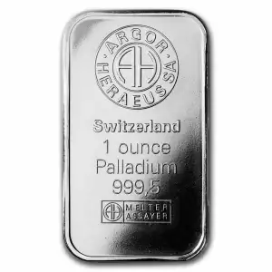 1oz Generic Palladium Bar