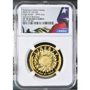 2025 W High Relief - .9999 Fine Advance Releases American Liberty Series ULTRA CAMEO (2)