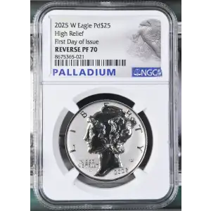 2025 W High Relief First Day of Issue (2)