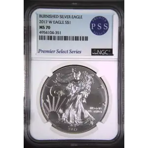 2017 W BURNISHED SILVER EAGLE (2)