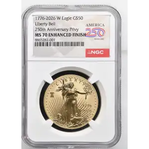 1776-2026 W Liberty Bell 250th Anniversary Privy ENHANCED FINISH (2)