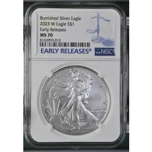 2023 W Early Releases Burnished Silver Eagle (2)