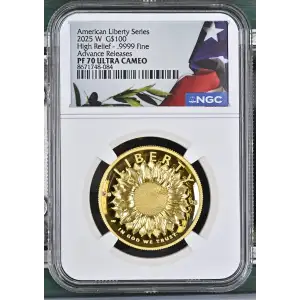2025 W High Relief - .9999 Fine Advance Releases American Liberty Series ULTRA CAMEO (2)