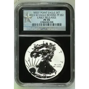 2013 W WEST POINT EAGLE SET EARLY RELEASES OFFICIAL US MINT SET (2)