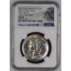 American Palladium Eagle - $25 (2)
