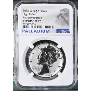 2025 W High Relief First Day of Issue (2)