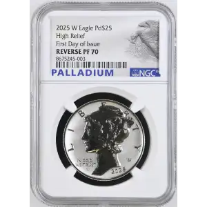 2025 W High Relief First Day of Issue (2)