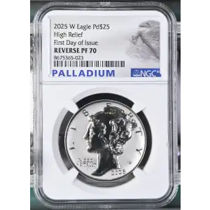 2025 W High Relief First Day of Issue (2)