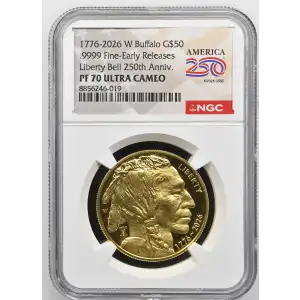 1776-2026 W .9999 Fine-Early Releases Liberty Bell 250th Anniv. ULTRA CAMEO (2)
