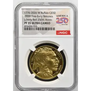 1776-2026 W .9999 Fine-Early Releases Liberty Bell 250th Anniv. ULTRA CAMEO (2)