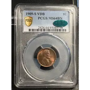 1909-S VDB 1C, BN (3)
