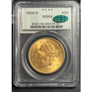 1906-D $20