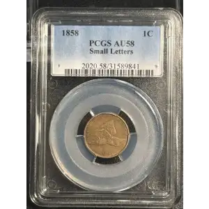 1858 1C Small Letters