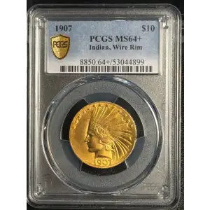 1907 $10 Indian, Wire Rim (3)