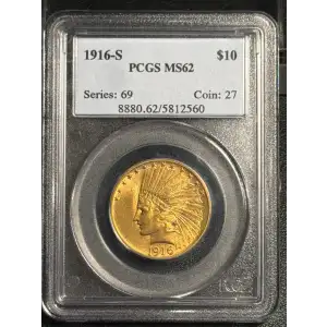 1916-S $10