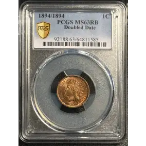 1894/1894 1C Doubled Date, RB (2)