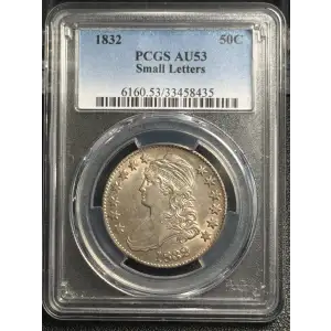 1832 50C Small Letters