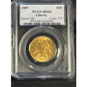 1907 $10 Liberty