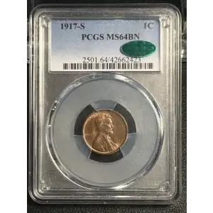 1917-S 1C, BN